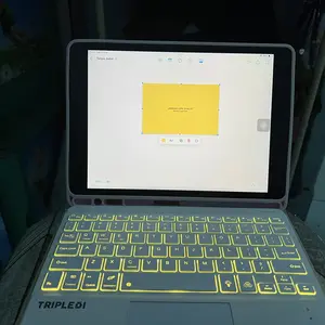 TRIPLEDI Case Keyboard Detachable Touchpad LED Backlit Bluetooth Free Stylus For iPad Series Pro Air Mini 10.2 10.5 10.9 11 12.9 13 inch Gen 1 2 3 4 5 6 7 8 9 10 11 M1 M2 M3 M4 M5 TD0801 Cover Flip Folio Casing Magic Magnetic PU Leather Shockproof