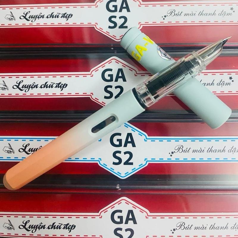 BÚT LUYỆN CHỮ ĐẸP NGÒI MÀI THANH ĐẬM GA-V2 (BÚT MỰC XOÁ ĐƯỢC) 0
