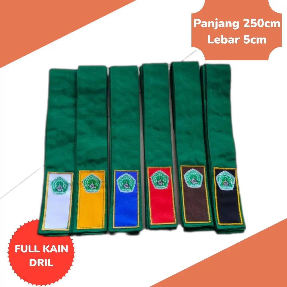 SABUK TINGKATAN SISWA PAGAR NUSA + STRIP/SLERET