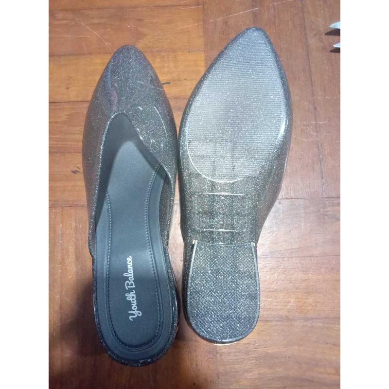 Sandal Slip On Wanita Jelly Youth Balance Strap Transparan LTP634-2 3