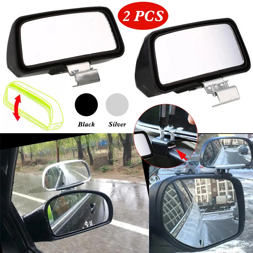 Blind Spot Mirrors for Cars Adjustable Car Auxiliary Universal Wide Angle Side Mirror