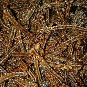 stik jengkol pedas daun jeruk bumbu cikruh