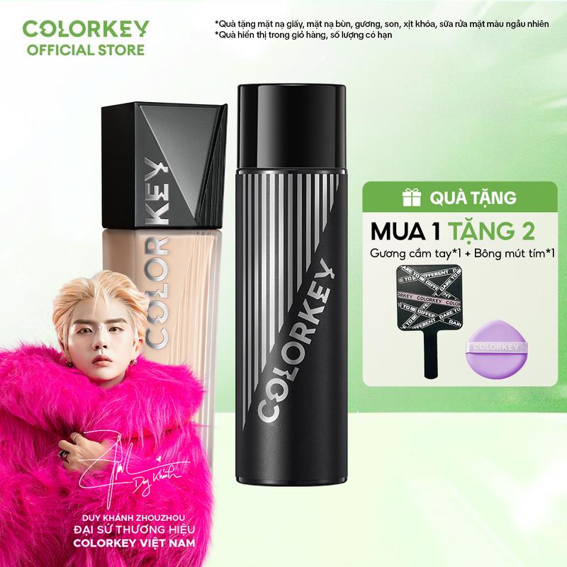  COMBO 1 Kem Nền Kiềm Dầu PHIÊN BẢN NÂNG CẤP +1 Xịt Khóa “Bản thiết kế vĩ đại ngày hè -  Nền bền lì ngại gì thời gian” 