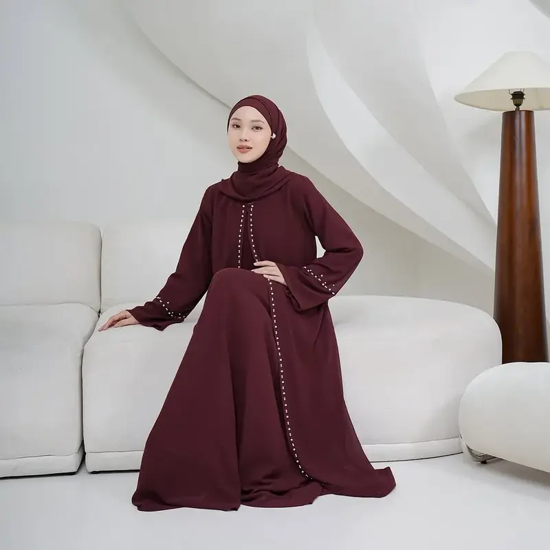 EF - KAMALIA ABAYA MATT CERUTY BABYDOLL /  ABAYA BUSUI FRIENDLY / GAMIS SYARI TREND LEBARAN / ABAYA TERBARU 2025 / ABAYA VIRAL / ABAYA ARABIAN TURKISH / ABAYA SIMPLE POLOS / ABAYA DAILY  / ABAYA JUMBO OVERSIZE / ABAYA SERAGAM PENGAJIAN / TANPA HIJAB!! 4