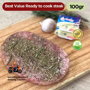 Best Value Ready To Cook steak 100gr HALAL siap masak