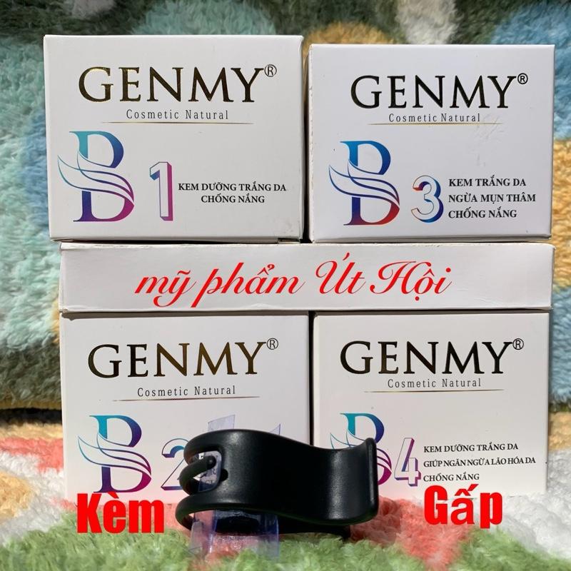 Kem Genmy 6g KÈM GẤP TÓC : B1 B2 B3 B4 Ngừa Mụn Thâm Tàn Nhang Lão Hóá Dưỡng Trắng