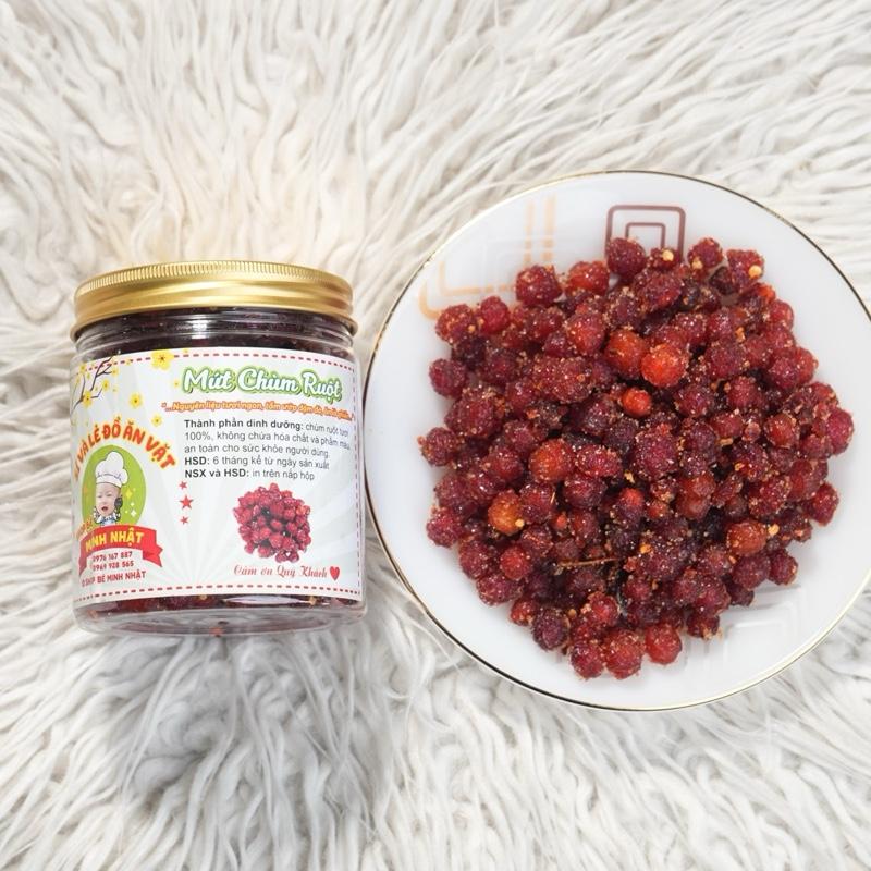 500GR MỨT CHÙM DUỘT MUỐI ỞT SHOP BÉ MINH NHẬT HŨ 500GR