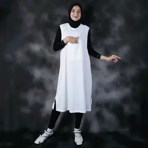 Singlet Gamis Dalaman Wanita Kantong Perlengkapan Umroh Wanita