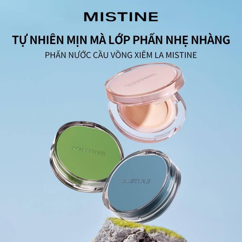 MISTINE Phấn nước cầu vòng Xiêm La Mistine 2 lõi Cushion 13g*2 + quà tặng 1 phấn má hồng 4.3g