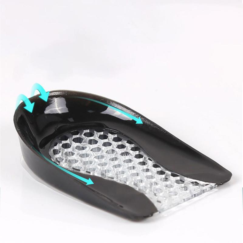 Product Introduction of Honeycomb Silicone Gel Insoles for Spur Plantar Heel Shoe Cushion Soles Gel pad 36