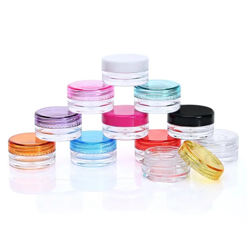 Pot Jar Cream 5gr Akrilik Bulat Wadah Isi Ulang Pot Jar Krim