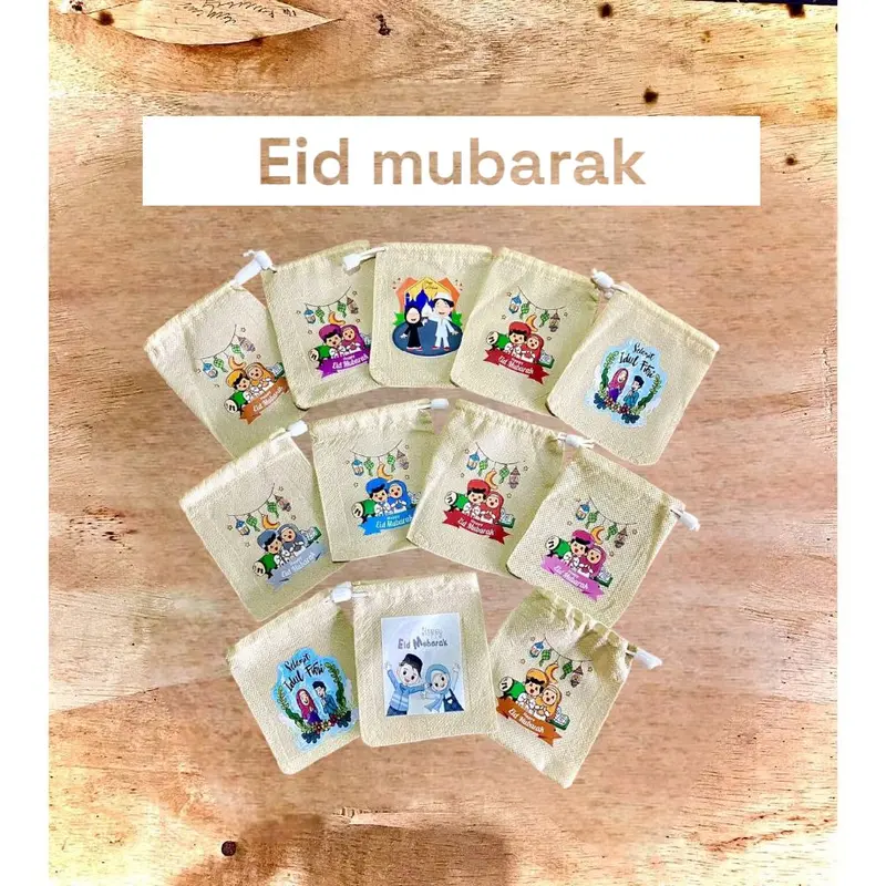 Amplop Lebaran Karakter Pouch Spounbond - Custom 2