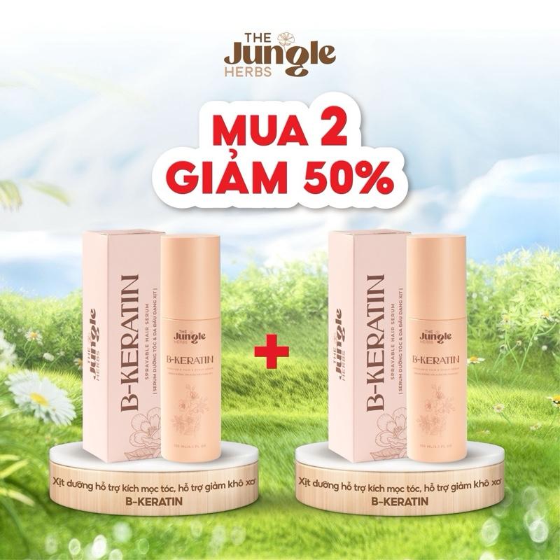 [ MUA 2 GIẢM 50% ]  Xịt tóc B-Keratin hỗ trợ tóc con phát triển, hỗ trợ tóc bóng mượt - 120 ML