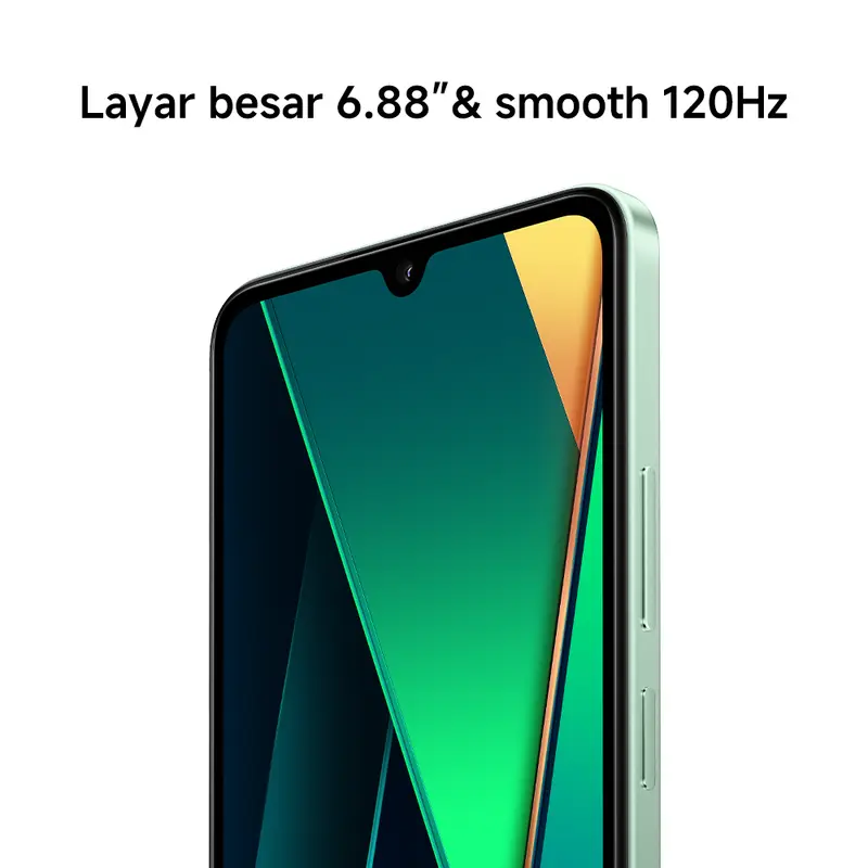 POCO C75 (6/128GB) (8/256GB) | Layar 6,88" | 50MP AI | Refresh rate 120 Hz | Baterai 5.160mAh | 18W Pengisian cepat | RAM hingga 16GB dengan fitur ekspansi | NFC | Garansi 15 bulan [Official Store] 2