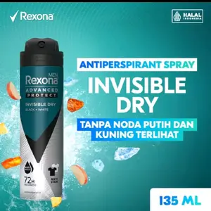 Rexona Men Antiperspirant Spray 135ml - invisible Dry