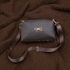 L.E.W.I.S.T Tas Selempang Wanita Simple Minimalis Pita dengan Desain Elegan dan Tali Adjustable