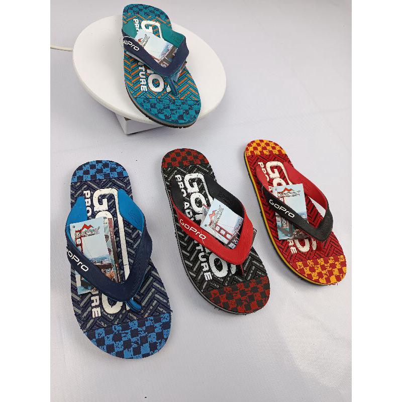 GoPro Adventure Gravity Jk Sandal Jepit Dewasa Sendal Japit Karet Flat Pria Ringan Anti Licin Modis Fashion Size 39-43 7