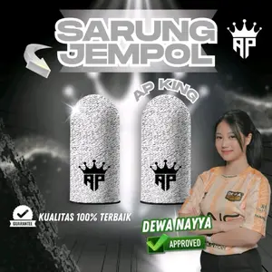 Sarung Jempol AP King Anti Keringat Responsif Joystick Aksesoris Gaming Mobile Legends & FF Joystick