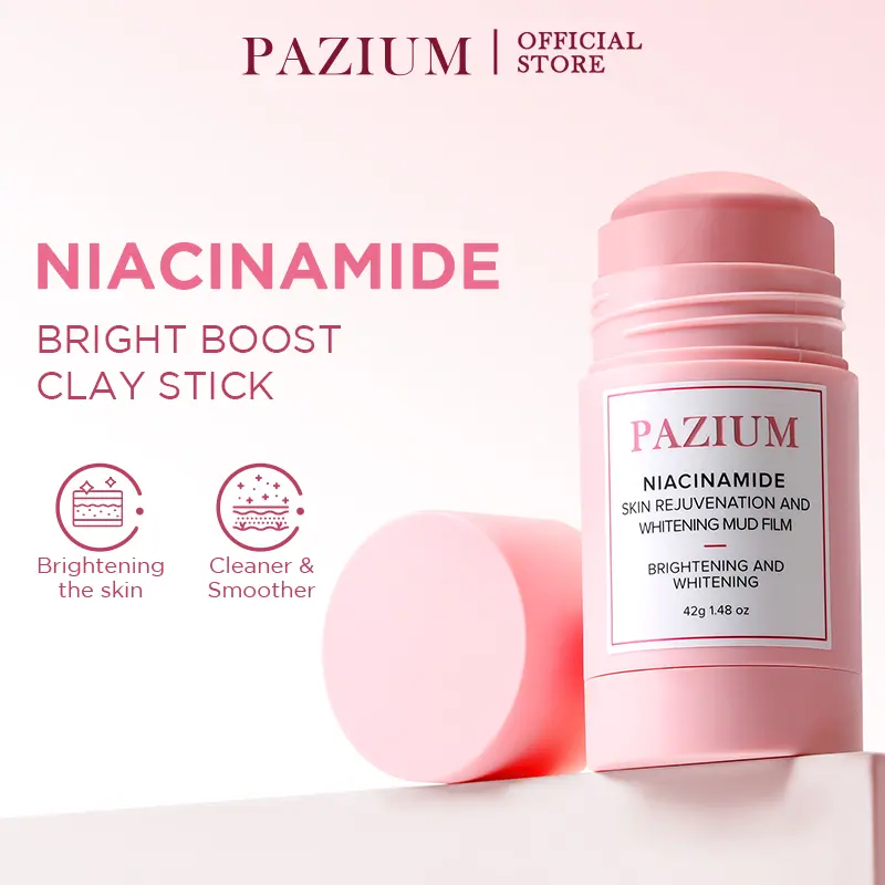 【SG Ready Stock】PAZIUM Niacinamide Skin Rejuvenation Whitening Mud Mask