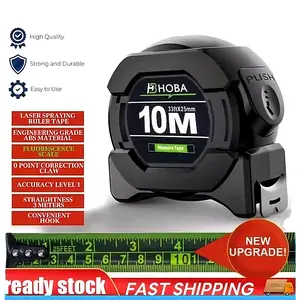 Meteran pita pengukur fluoresensi,meteran bangunan pita pengukur baja presisi tinggi