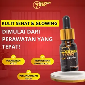 Serum Sevenpro perawatan kulit muka dengan bahan alami