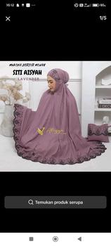 Product Review of Mukna Dewasa Siti Aisyah Dengan Bahan katun  Bordir from n**6 1
