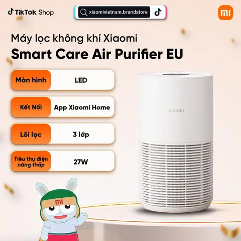 Máy lọc không khí Xiaomi Smart Care Air Purifier EU - Diện tích hoạt động 16 -27m2