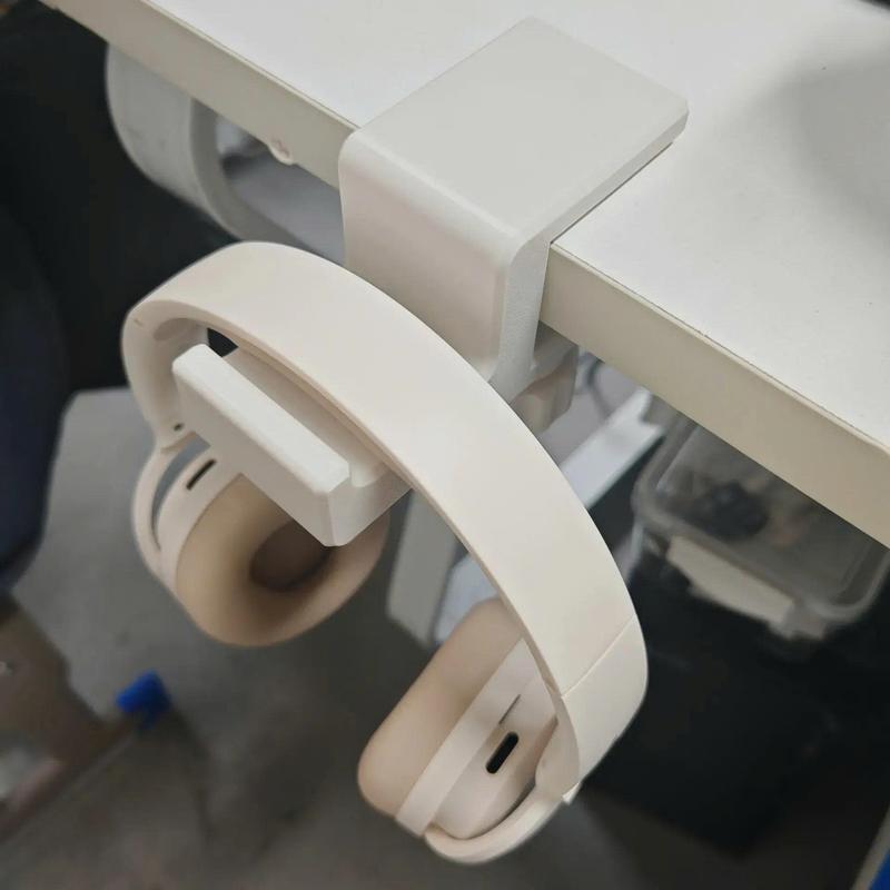 Móc Treo Tai Nghe HEADPHONE Nẹp Bàn Đa Năng Không Cần Đục Lỗ