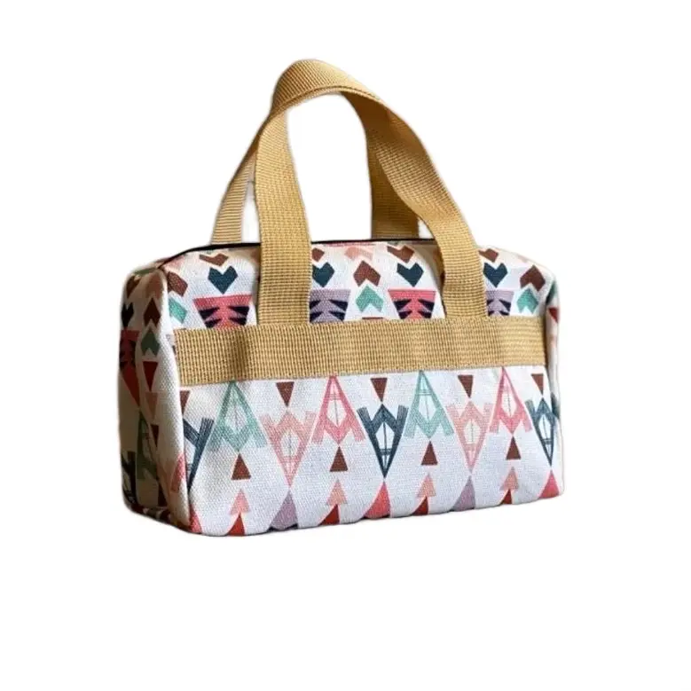 ￼Pineapple Pouch Makeup Tas Kosmetik Bahan Kanvas Canvas