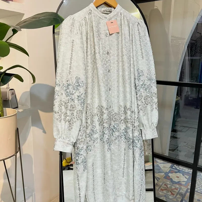 FYLA - DRESS MOTIF JAGUAR/ TUNIK KEKINIAN/ DRESS KONDANGAN/ GAMIS WANITA/ GAMIS/ TUNIK WANITA 5