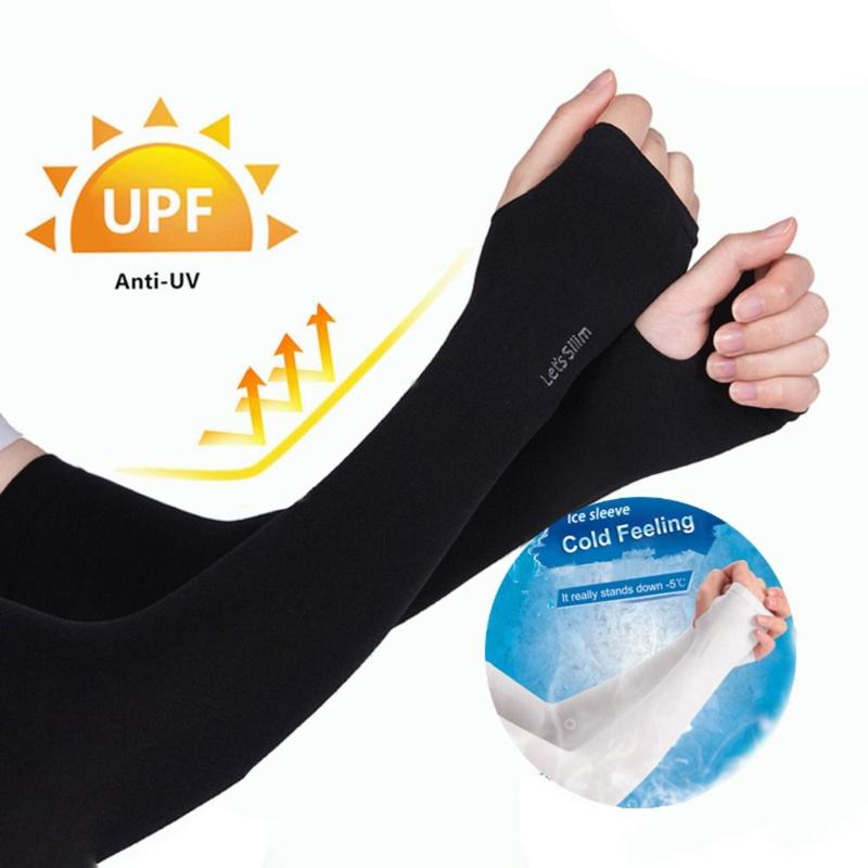 Tay Áo, Ngầu Mùa Hè Mới, Chống Tia UV, Hở Ngón Tay, Dài Tay, Làm Bằng Lụa Lạnh, Chống Nắng, Tay Áo Cánh Tay Thích Hợp Cho Phụ Nữ Và Nam Giới 1