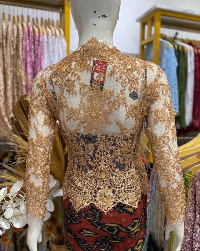 Product Introduction of [PREMIUM] Kebaya Modifikasi Full Payet Motif Seluruh Badan| Kebaya Bali | Kebaya Pengantin | Kebaya Payet Wisuda Atasan 10