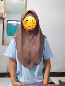 Product Review of ZAIN - Lasso M Hijab Bergo Pet Malay Jersey Knit Jilbab Daily Instan Original ZAIN Kerudung nyaman from c**e 1