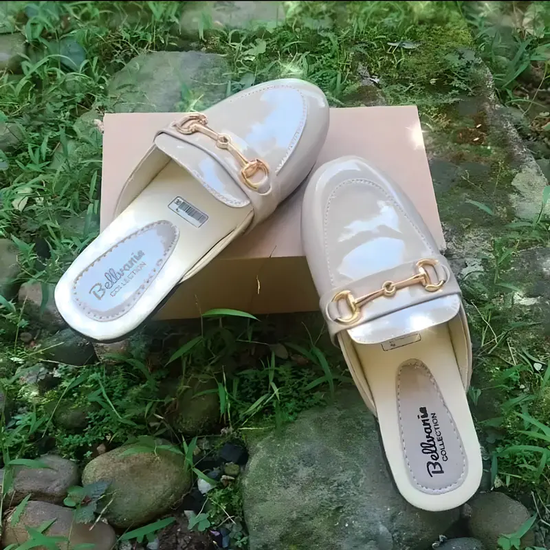 Sandal Selop Anak Perempuan Lucu Model Terbaru Trendy Harga Terjangkau Sepatu Fashion Hitam Bellvania 6