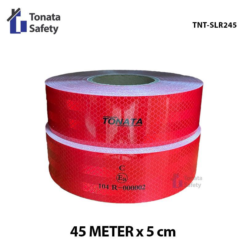 Sticker Pemantul Cahaya  Scotlight Tonata  Merah 45 meter