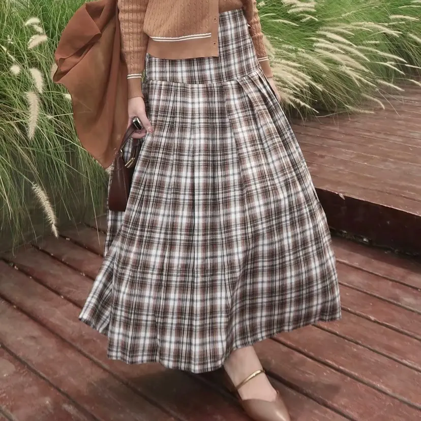 DALMI TARTAN SKIRT | ROK TARTAN | ROK KOREAN
