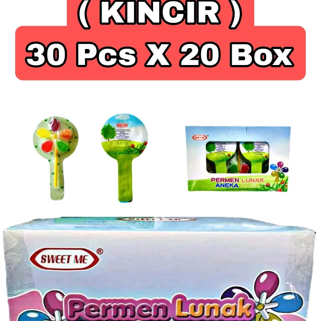 Permen Lunak kincir mini windmill isi 30 pcs per box Candy Food