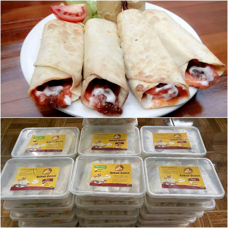 (Kusus JAWA TIMUR) Kebab Domil isi 10 / kebab Frozen 3