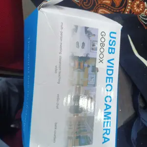 GOBOOX [3 Wana Lampu Sentuh] Webcam 4K 1080P Full HD Penutup Privasi USB Plug & Play Kamera Laptop PC Live Streaming With Mic Sudut Lebar 150° Untuk Zoom Google Meeting (Free:Tripod)