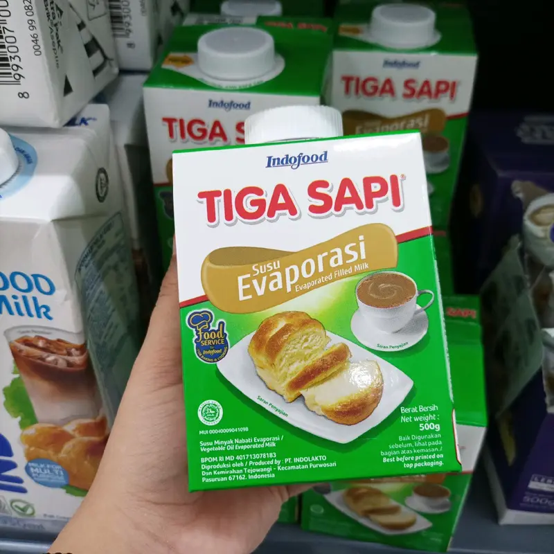 Susu Evaporasi/Evaporasi tiga sapi 500gr Food 3