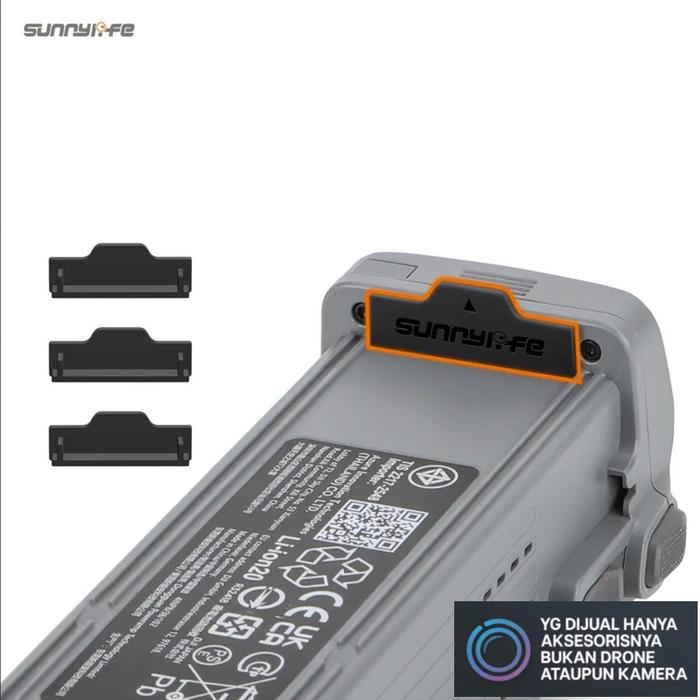 Gambar Sunnylife 3pcs Dust-proof Plugs Battery Cover Port Protector DJI Air 3 / Air 3S dari Devil Store Indonesia Kota Administrasi Jakarta Utara Tokopedia