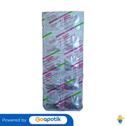 TKV 0.5 MG STRIP 10 TABLET
