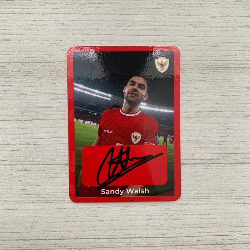 Kartu Foto Timnas Indonesia Model Terbaru - Dukungan Terhadap Timnas Indonesia - Cards 2
