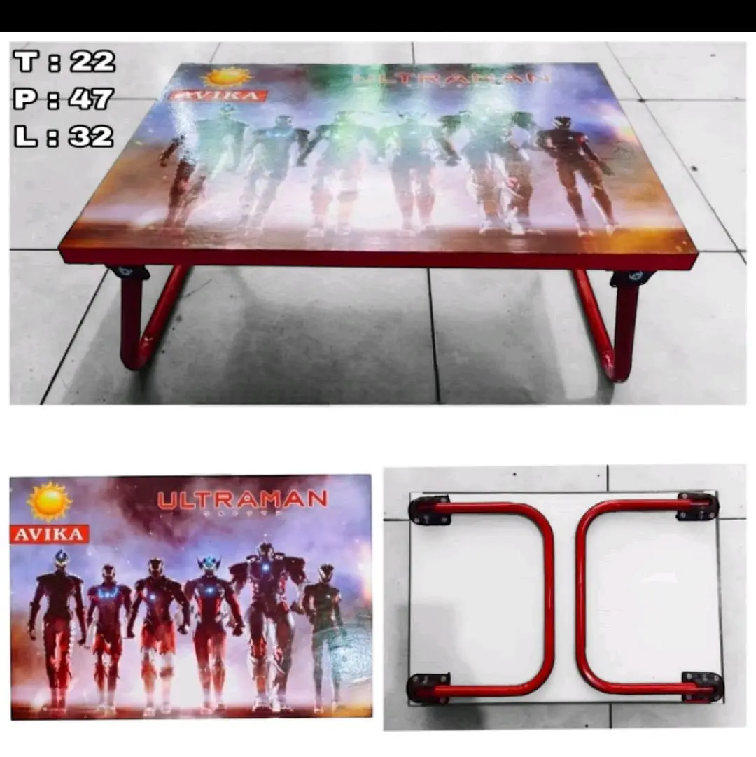 MEJA BELAJAR ANAK / MEJA LAPTOP LIPAT ANAK BAHAN KUAT