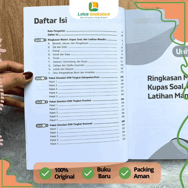 Gemilang OSN SMP/MTS - Kurikulum Merdeka - Buku Erlangga Original 2