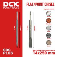 Gambar DCK SDS-Plus Chisel / Mata Bobok Beton 14x250 mm dari DCK Power Tools Indonesia Kota Administrasi Jakarta Barat 1 Tokopedia