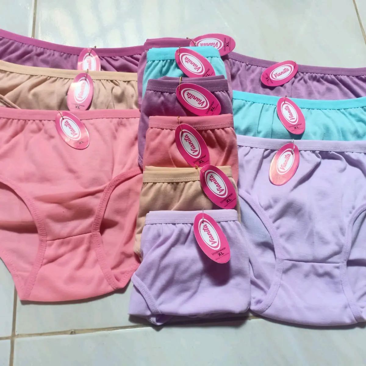 celana dalam wanita dewasa 12 pcs / 1 lusin Cewek