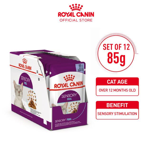Gambar Royal Canin Sensory Feel Gravy (85g x 12) Wet Makanan Kucing Dewasa - Feline Health Nutrition dari Royal Canin Indonesia Kota Administrasi Jakarta Timur Tokopedia
