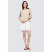 Gambar ET CETERA Scallop Hem Eyelet Short Pants OFF WHITE - OFF WHITE, 4 dari et cetera Indonesia Kota Bekasi 4 Tokopedia