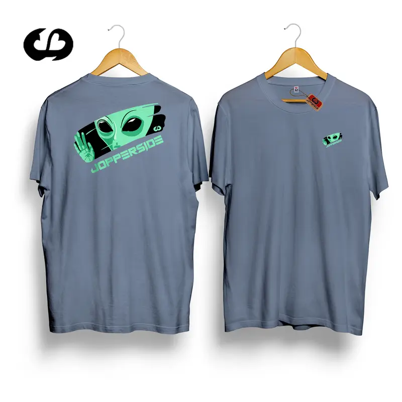 Jopperside kaos pria katun combed original distro premium ts520db alien 3